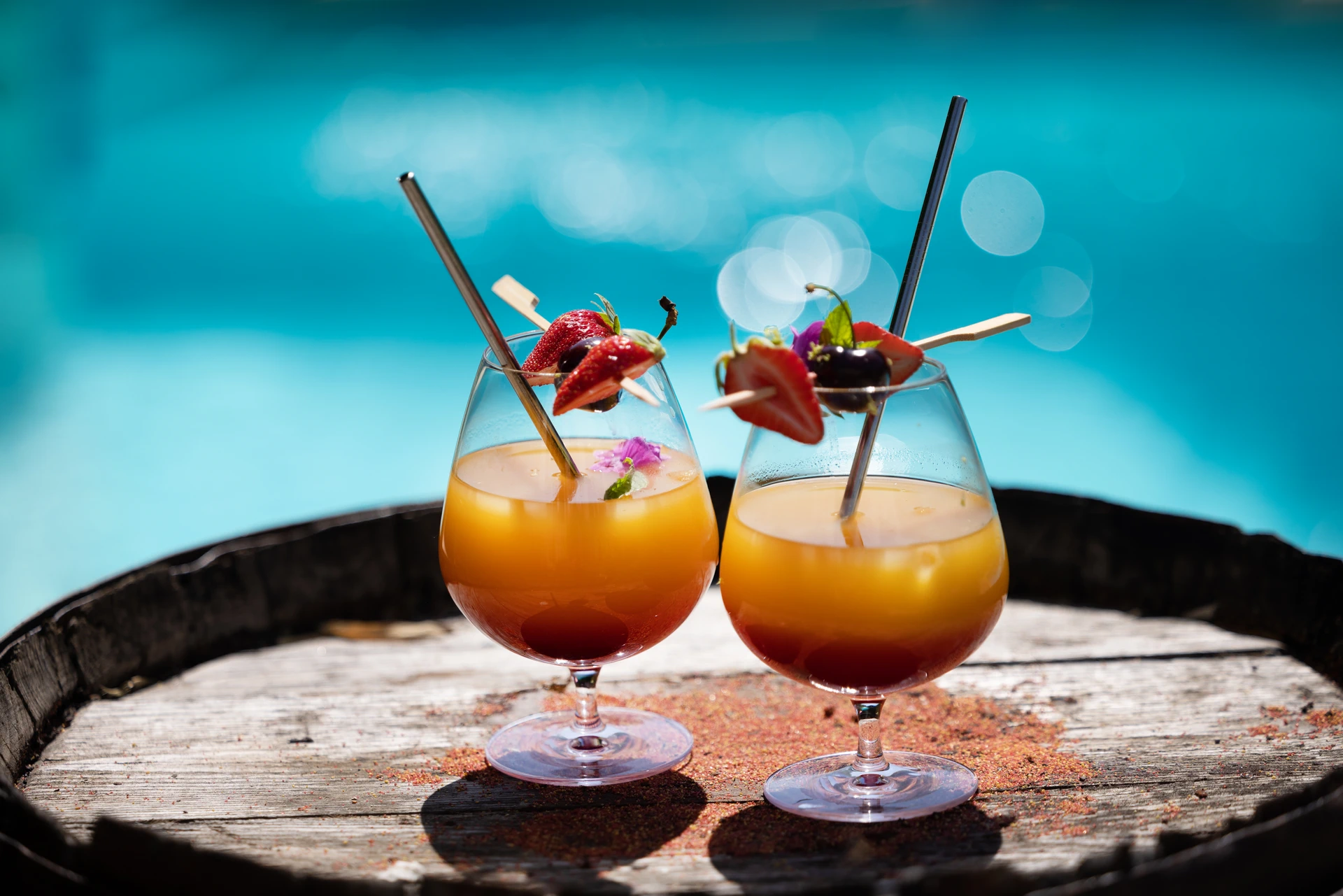 Cocktails gastronomiques aux fruits frais par Marc Cordy